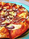 Cheese and Onion Pizza (Vegetarian)