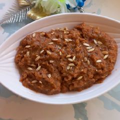 A picture of Fox Nut Halwa.
