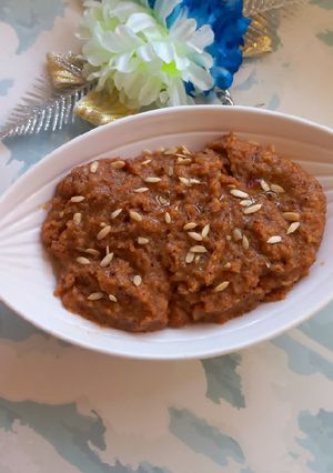 A picture of Fox Nut Halwa.