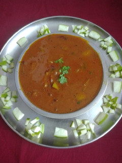 *பச்சை மாங்காய் குழம்பு* செய்முறை முக்கிய புகைப்படம்