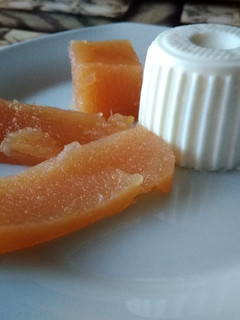 Una foto de Dulce de membrillo con thermomix