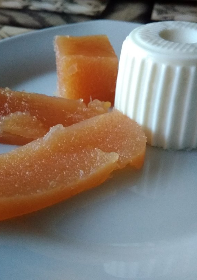 Una foto de Dulce de membrillo con thermomix
