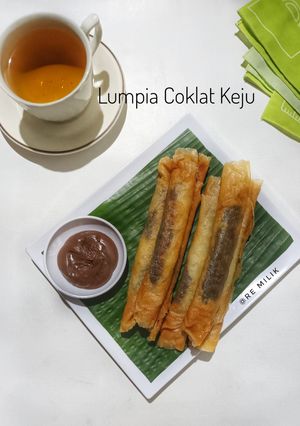 Foto resep 638. Lumpia Coklat Keju
