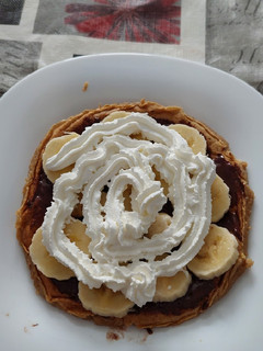 Una foto de Tortitas de avena con manzana