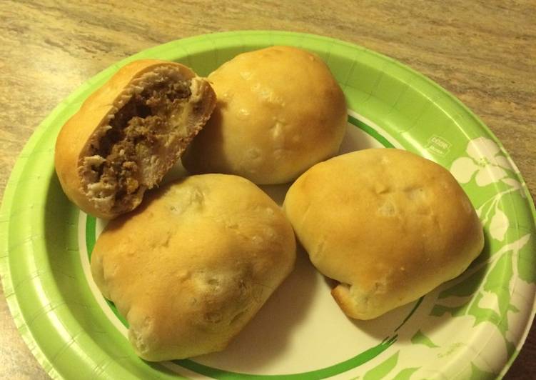 Recipe of Homemade Bacon cheeseburger bomb