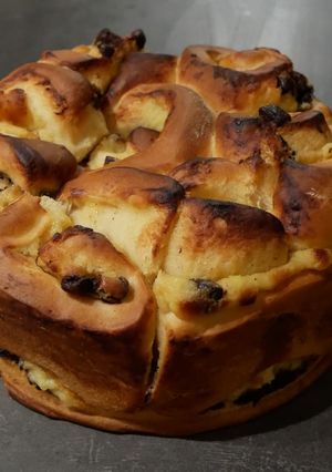 Une photo de Brioche chinois aux pépites de chocolat
