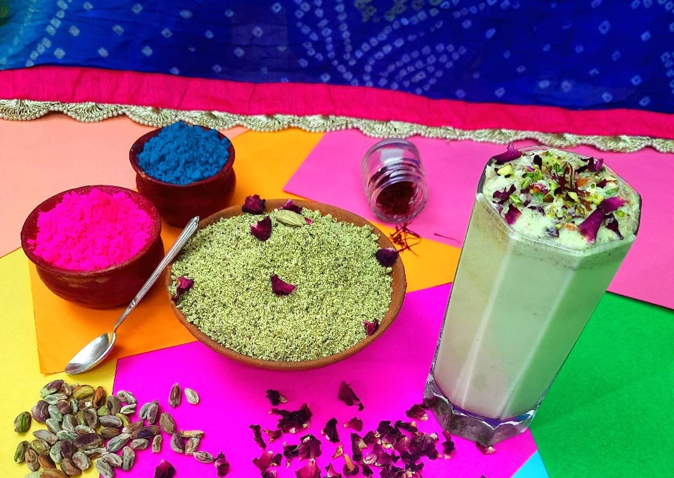 Keshar Pista Thandai, Holi Special