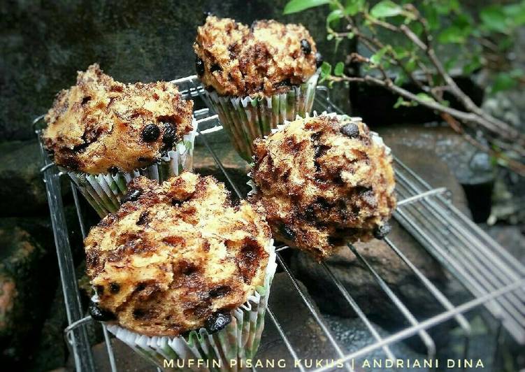 Muffin Pisang Kukus Moist &amp; Simple