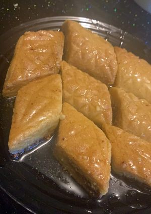 صورة لوصفة اول مرة على كوكباد مقروط بسميد المحمص 🥮🥮
