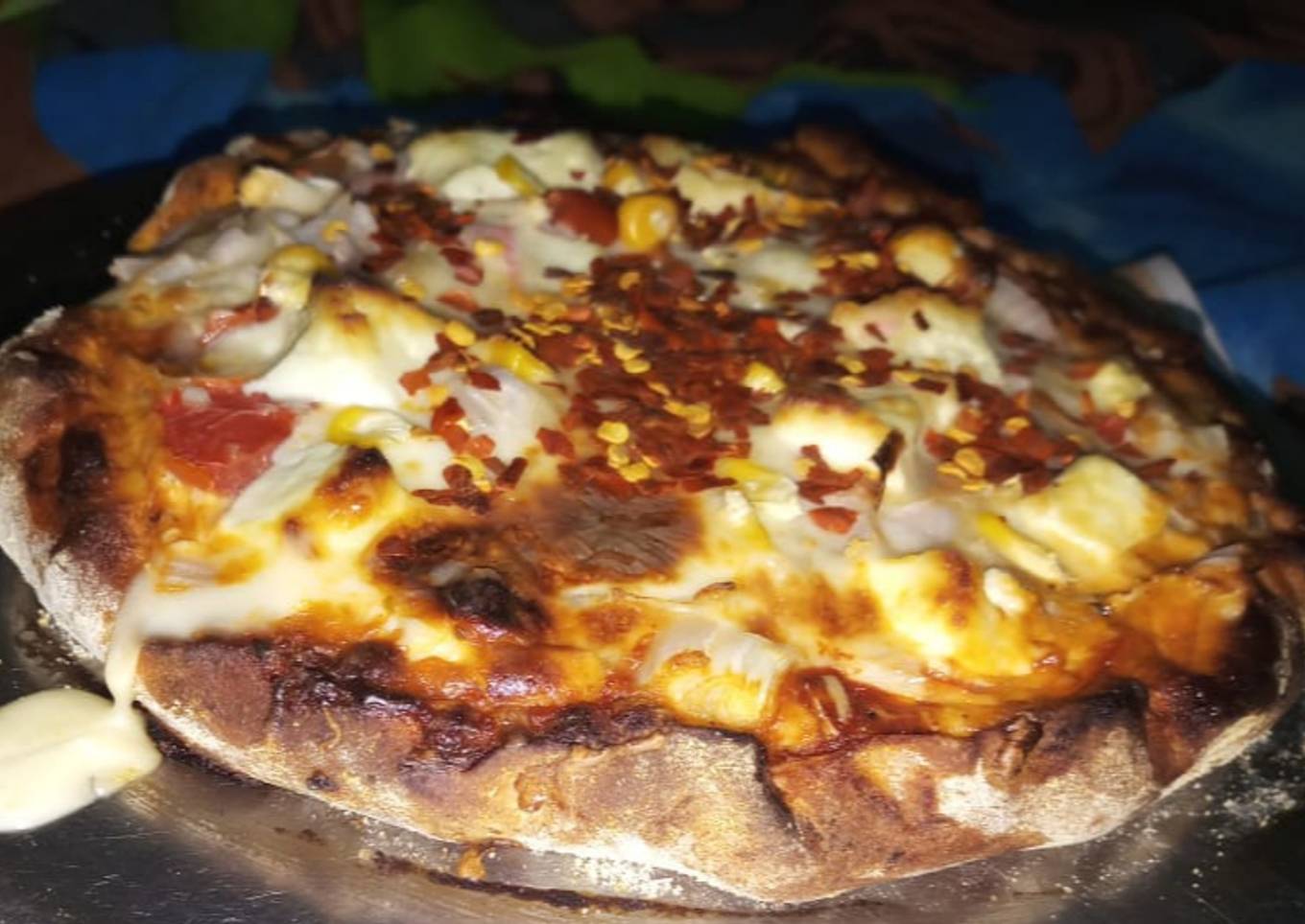 Healthy pizza