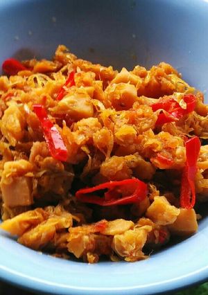 Foto resep Oseng Mandai ala Enyot