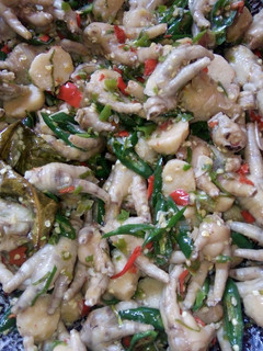 Foto resep Oseng ceker bakso pedas