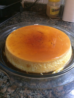 Una foto de Flan casero