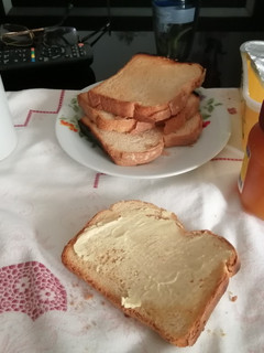 Una foto de Tostadas con truco