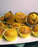 Muffins de Mandarina con Avena y Pasas de Uva 👌👌👌