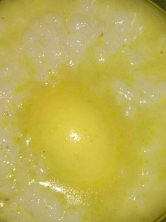 Foto resep Bubur kuah opor telor