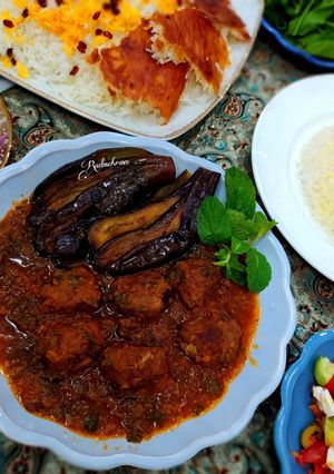 عکسی از دستور تبسی بادمجان 🍆
