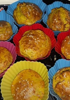 Una foto de Muffins de pollo BLW + 6 meses