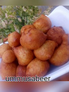 A picture of Exclusive coconut puff puff.