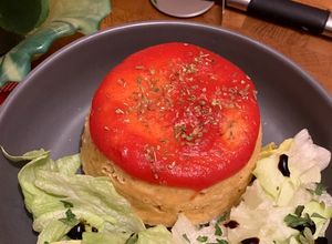 Une photo de ☆Bowl Cake Salé Façon Pizza☆