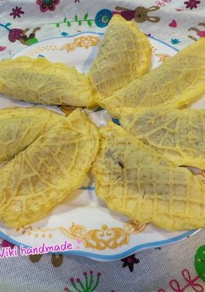 手工蕾絲蛋餃 的食譜成品照片