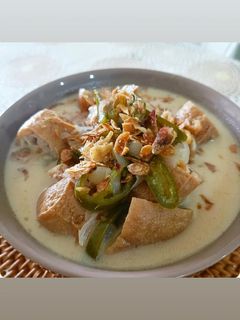 Foto resep Jangan Tahu (pong) Lombok Ijo /Sayur Tahu Cabe Ijo