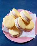 Alfajores de limón y coco