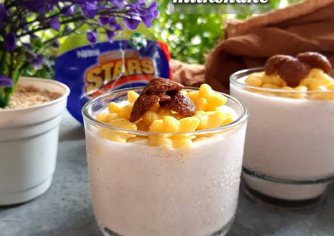 Cereal Honey Star Milkshake foto resep utama