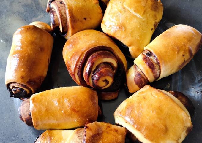 Step-by-Step Guide to Make Perfect Chocolate Roll Bread