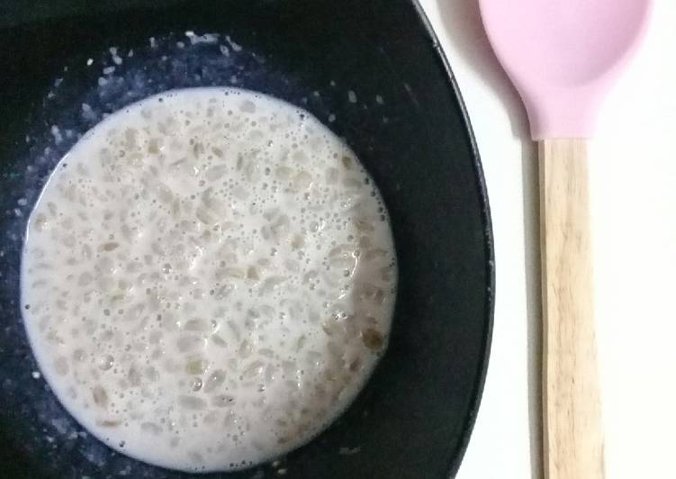 Cebada con leche y anís📼