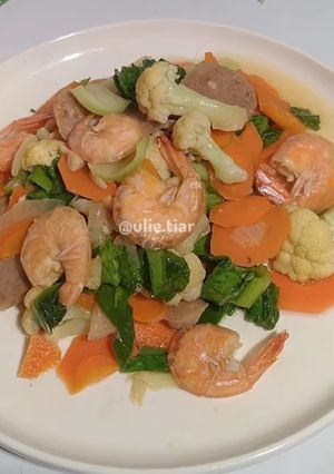 Foto resep Capcay Udang