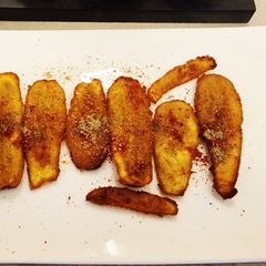 A picture of Kacha Kela Masala Fry.