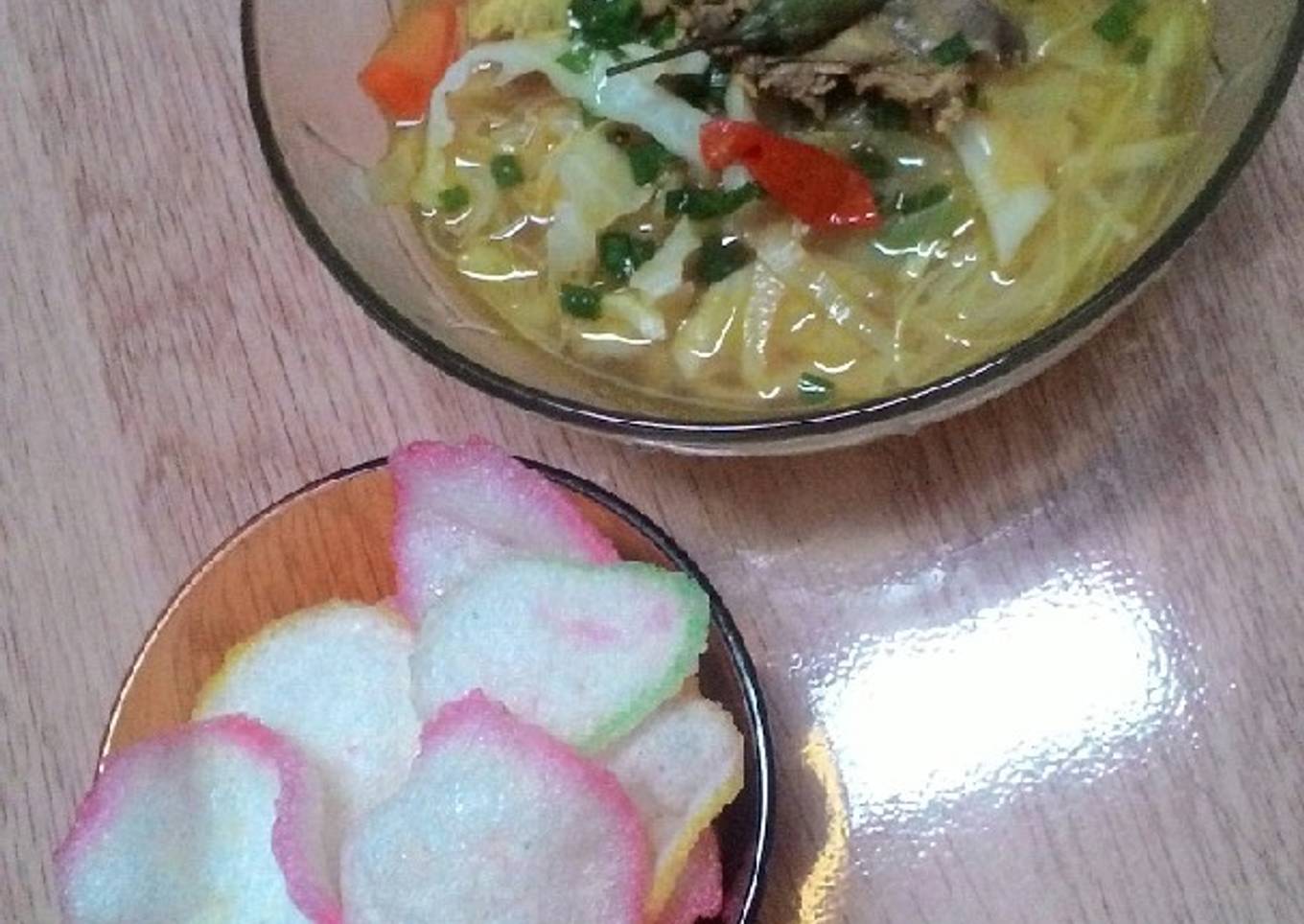 Soto ayam favorit