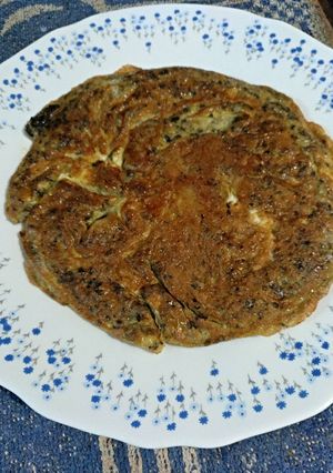 Foto principal de Tortilla de champiñones al ajillo apta para diabéticos