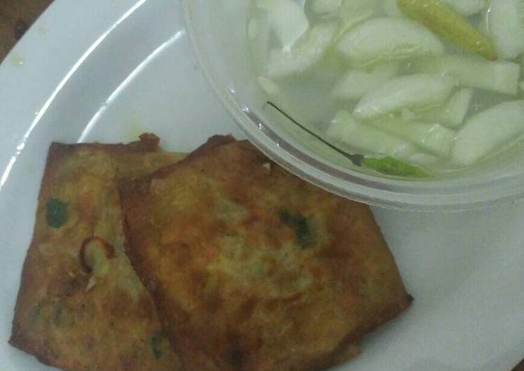 Cara Gampang Membuat Martabak sayur mini yang Bikin Ngiler