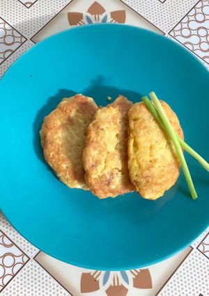 Foto resep MPASI 8+ #1 Omelet Kentang