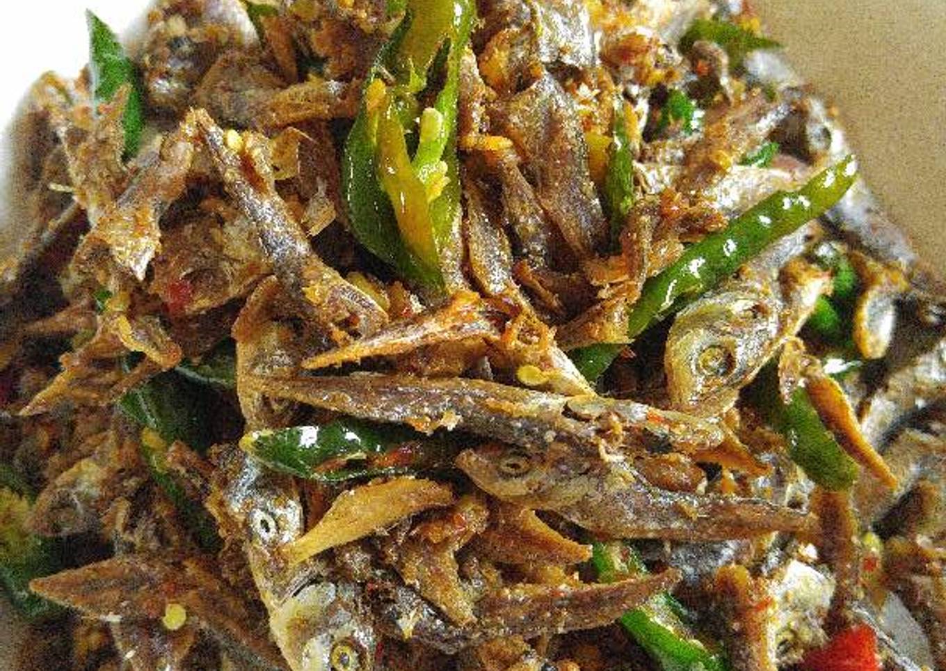 teri rebus cabe ijo