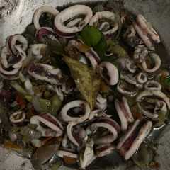 A picture of Cumi oseng mercon.