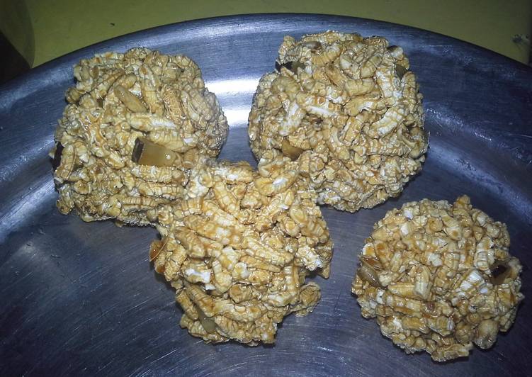 Recipe of Quick Pori Urundai