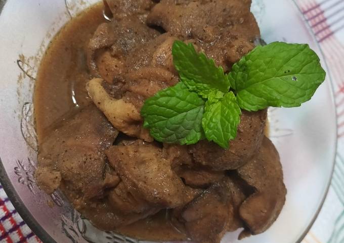 Resep: 217. Rendang Ati Ampela Ayam Irit Anti Gagal