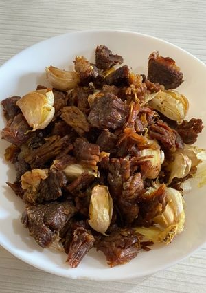 Foto resep Daging Goreng Bawang putih