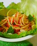Spicy Raw Papaya Salad