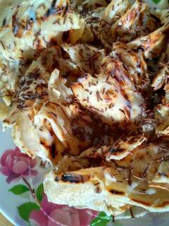 A picture of Roti Cane (Cane Bread).