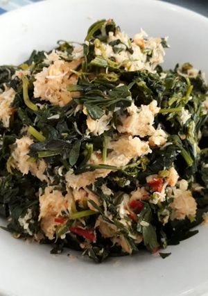 Foto resep Urap-urap daun kenikir
