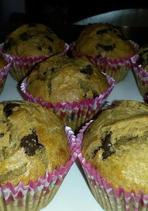 Φωτογραφία της συνταγής Μπανάνα muffins με φυστικοβούτυρο ♡