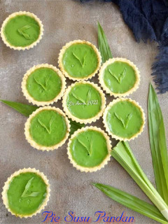 Foto resep Pie Susu Pandan