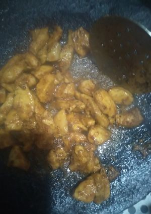 A picture of Tikka Boti Fry.