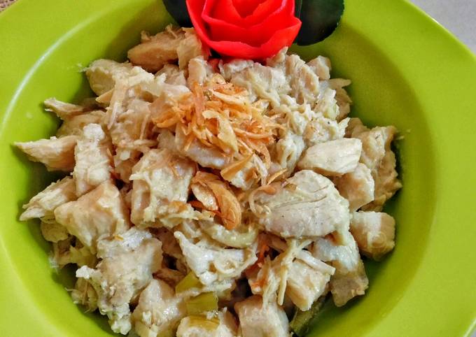 Ayam dadu bumbu opor - cookandrecipe.com