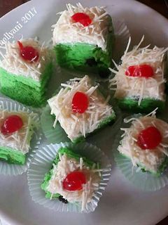 Foto resep Bolu kukus pandan