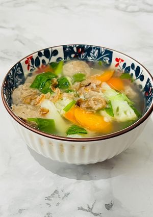 Foto resep Sop Bakso Sayur